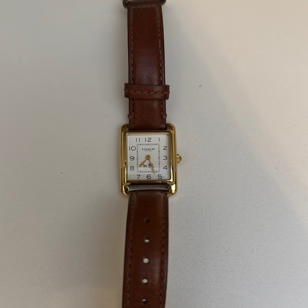 Coach Brown and Gold Women's Watch